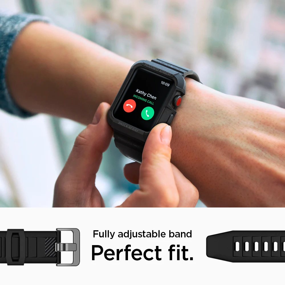 Etui i pasek Spigen Rugged Armor Pro do serii Apple Watch (45/44 mm) (41/40 mm) — zdjęcie 6