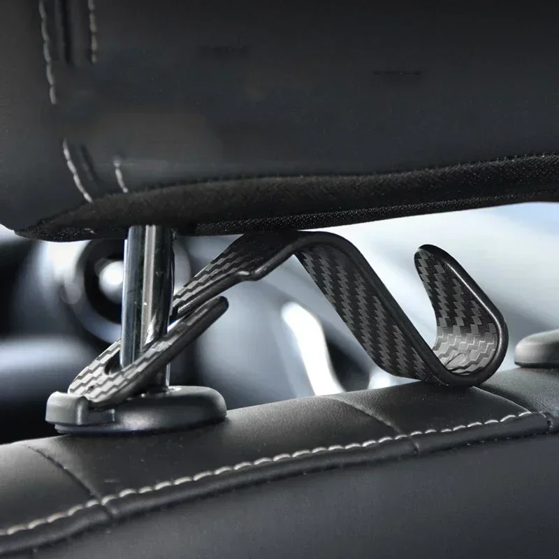 2/4Pcs Multi-functioncar Seat Mobile Phone Tablet Holder Lazy Stand in-car Storage Supplies For Smartphone iPad Tablet Bags Hook image 5