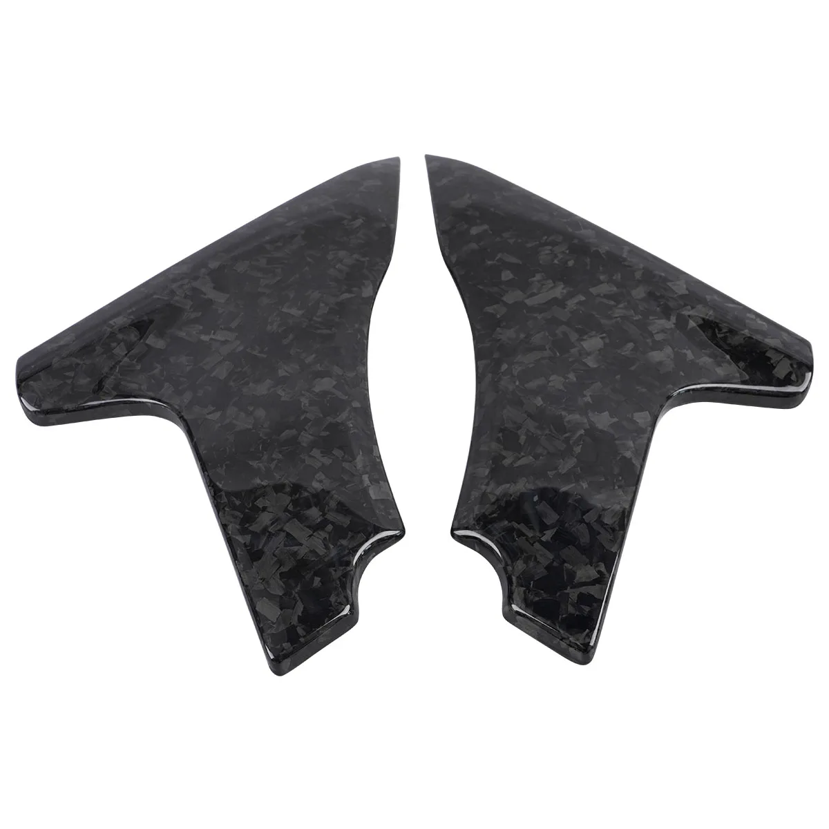 Carbon Fiber Side Spoiler Forged Glossy Finish Perfect Fit for Harley 2025 Street Glide Ultra (FLHXU)