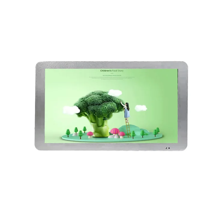 

21.5" Wall Mount Bus Digital Signage Aluminum Frame Advertising Display Full HD Player