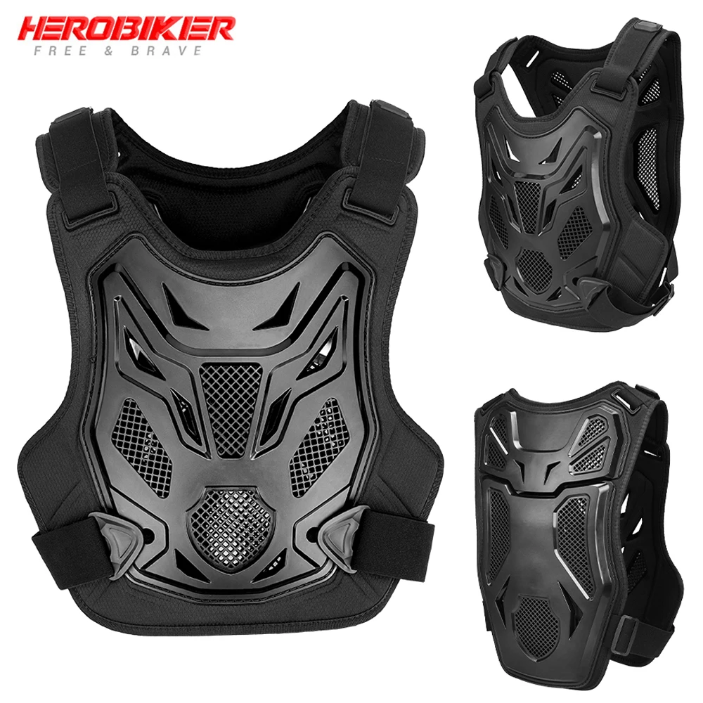 Men's Motorcycle Armor Vest Off-road Racing Armor Vest Anti-collision Motocross Protection Vest Dirt Bike Riding Protection Vest