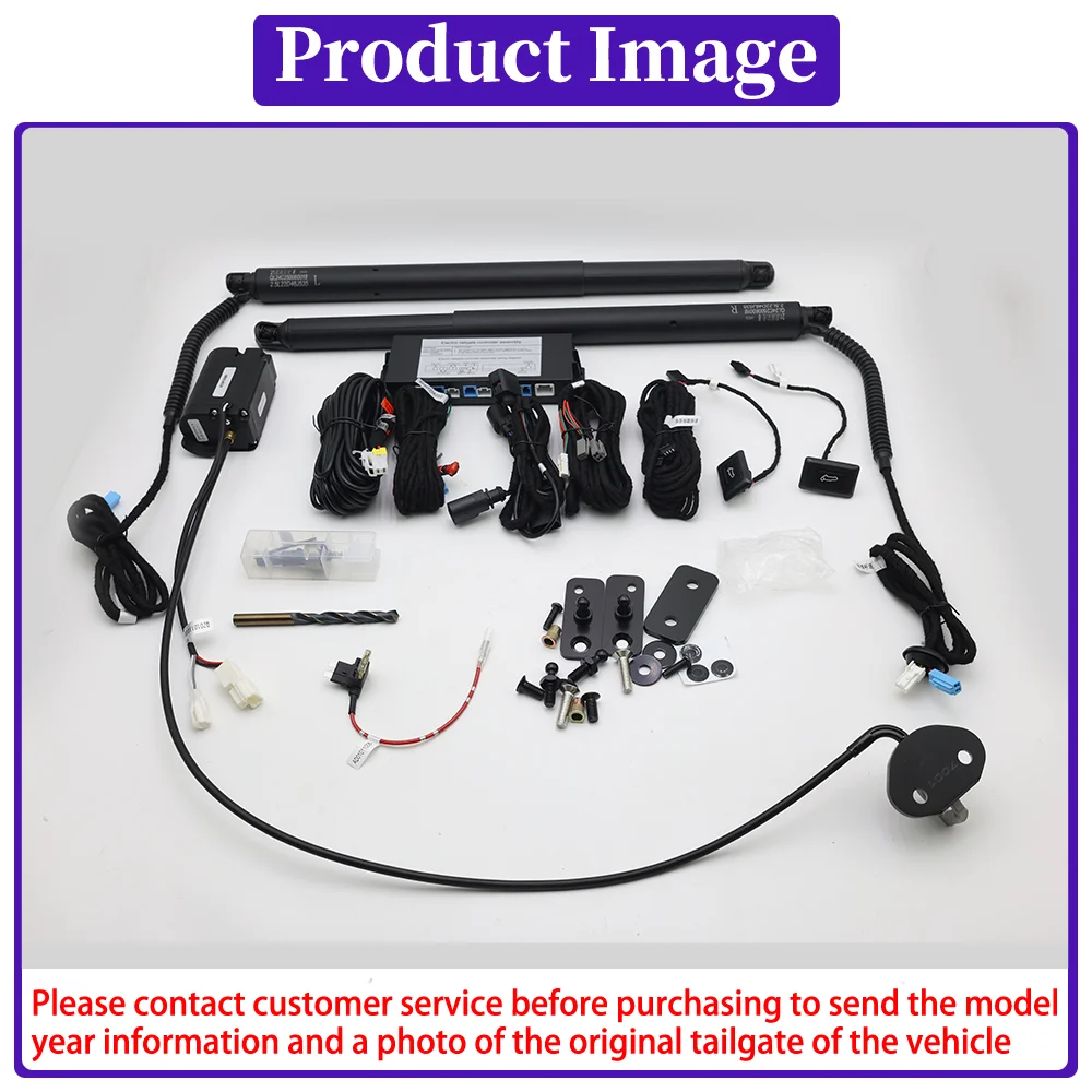 ZJCGO لسيارة Volkswagen VW Golf 8 Mk8 Hatchback 2021-2025 OEM مجموعة الباب الخلفي الكهربائي الأوتوماتيكي للسيارة نظام الباب الخلفي الذكي للسيارات #6