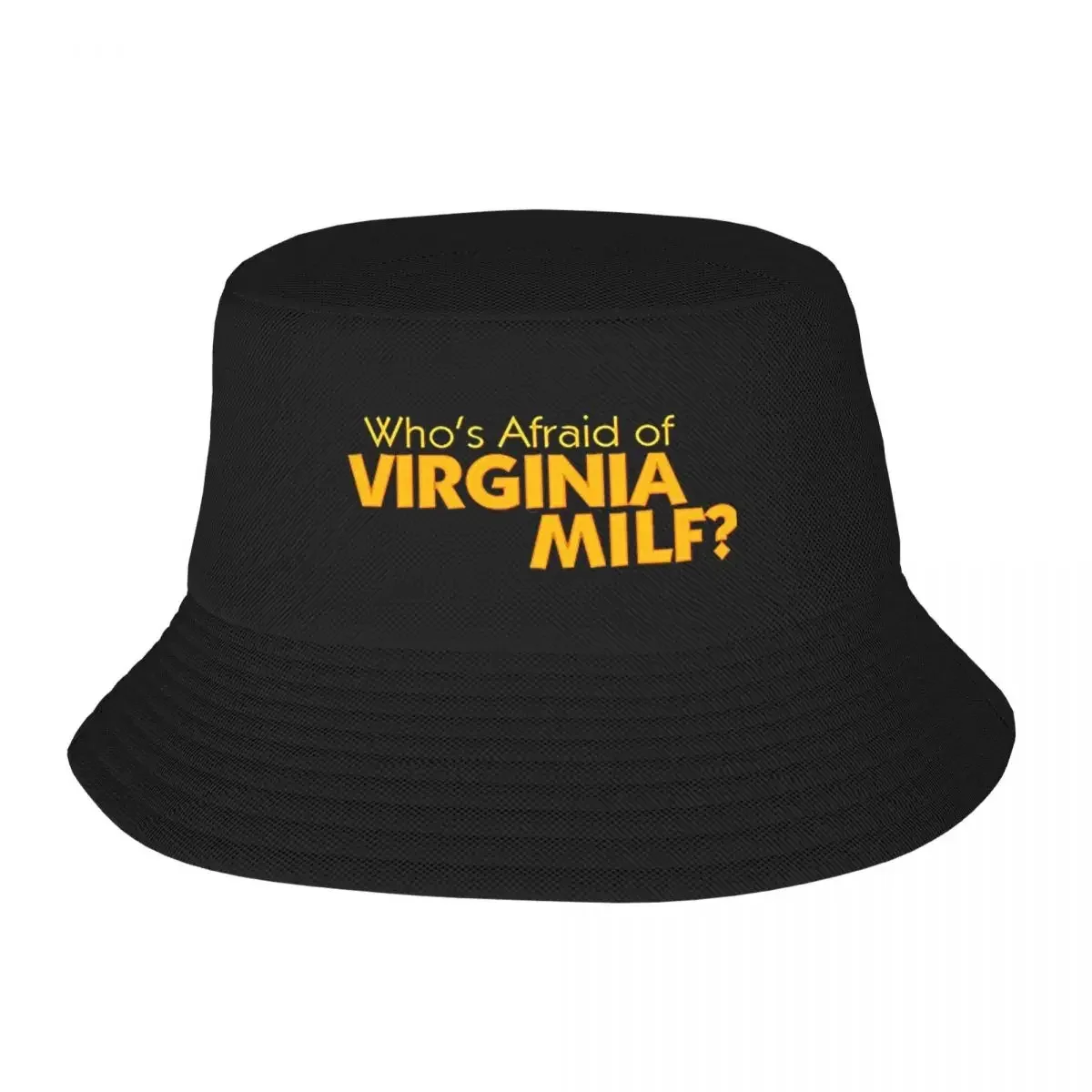 Who's Afraid Of Virginia Milf Bucket Hat Panama For Man Woman Bob Hats Autumn Fisherman Hats Summer Beach Fishing Unisex Caps