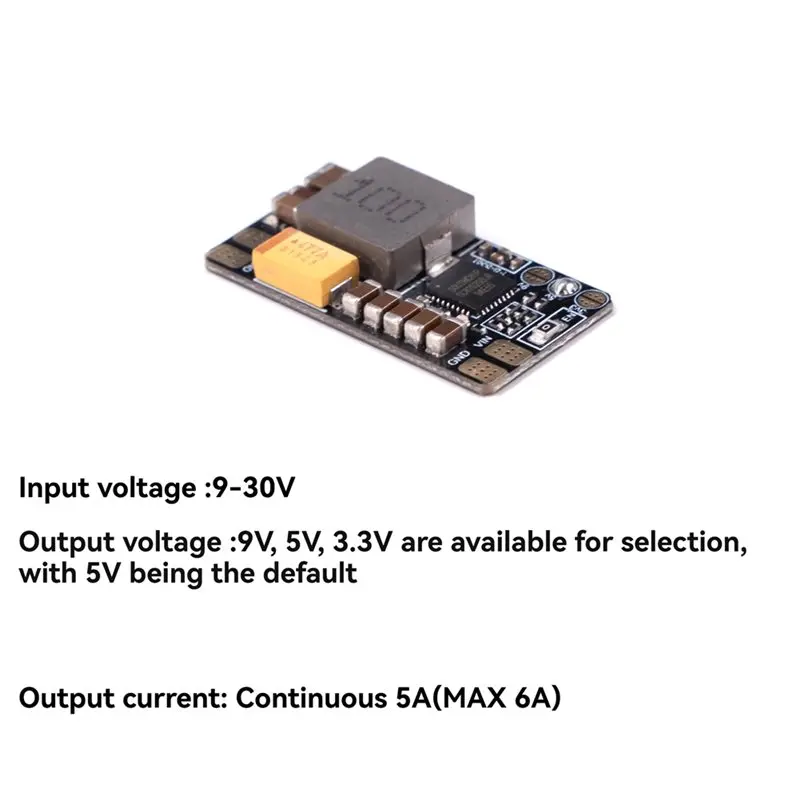 A99E-SC8102 Drone Step-Down Module 9-30V To 9V 5V 3.3V Power Step-Down Converter Module High-Power Low-Loss BEC