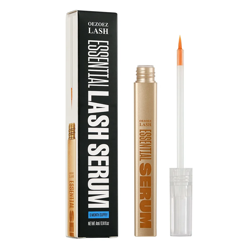 Essence d'amélioration des sourcils et des cils à ingrédient naturel – Soin nourrissant, pour cils et sourcils plus longs, plus complets et plus épais