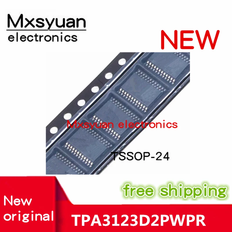 5cs~50pcs/lot   TPA3123D2 TPA3123D2PWPR HTSSOP24 New and original