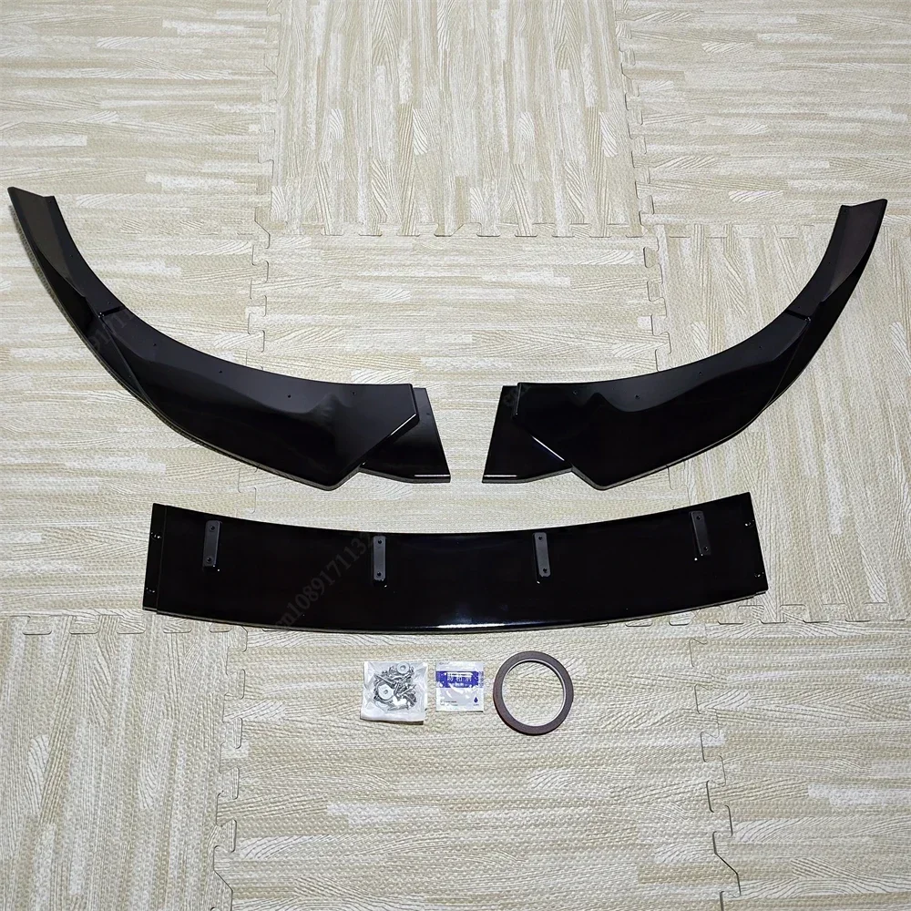 For Hyundai I30N MK3 2017-2019 MK3.5 2020-2023 Car Front Bumper Lip Splitter Diffuser Spoiler Guard Protector Body Kits Tuning view 5
