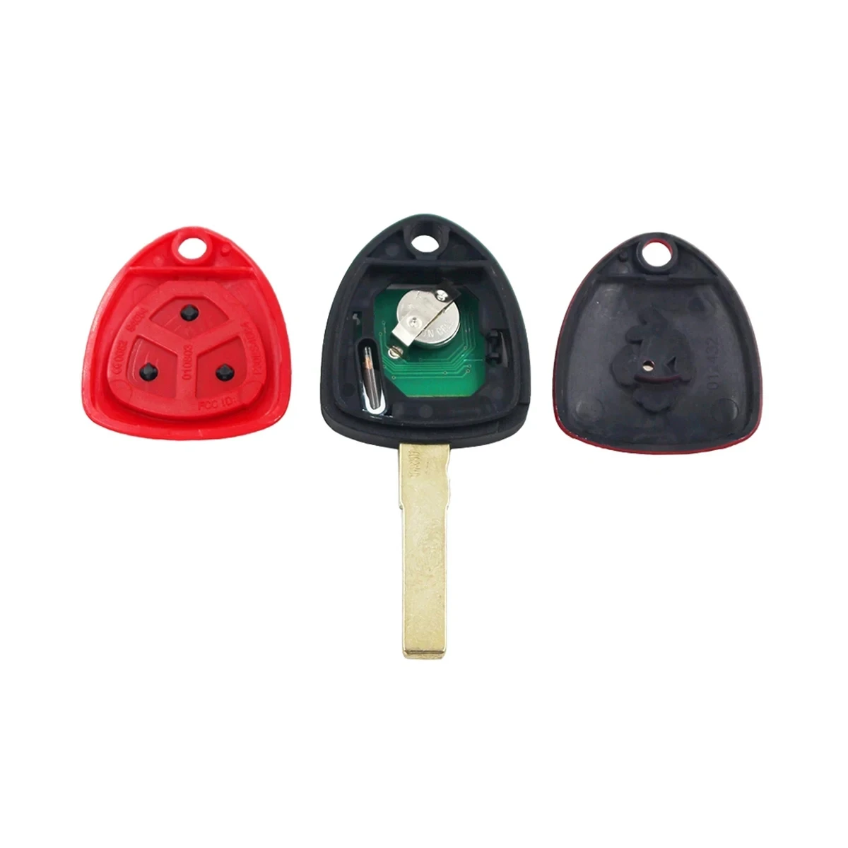 SilKY Remote Smart Car Key 433MHZ Kompletny kluczyk do Ferrari 458 Italia California 599 GTB Fiorano FF ID48Chip MQB System sip22