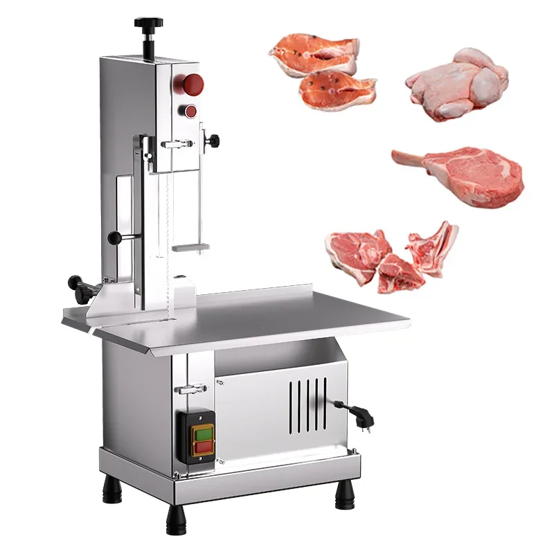 Commercial Electric Bone Cutting Saw, Fully Automatic for Cutting Chilled Meat, Chilled Fish, Chicken and Leg Bones