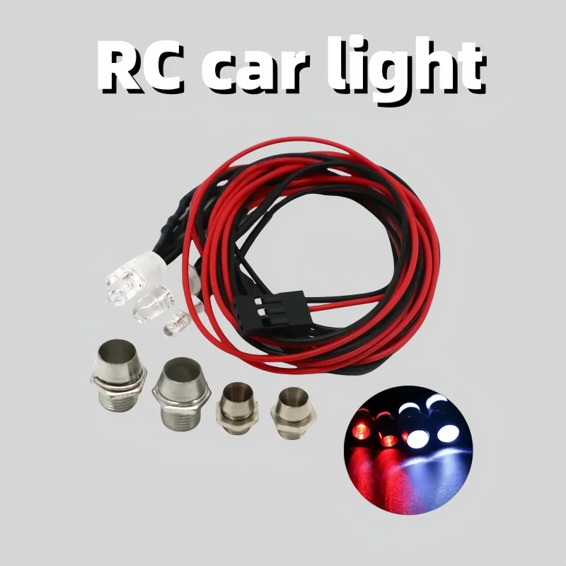 

RC1/10 1/8 топливная электрическая модель автомобиля Дрифт автомобиль Светодиодные фонари 2 фонари 4 фонари 6 фонарей 8 ламп Модифицированные фары