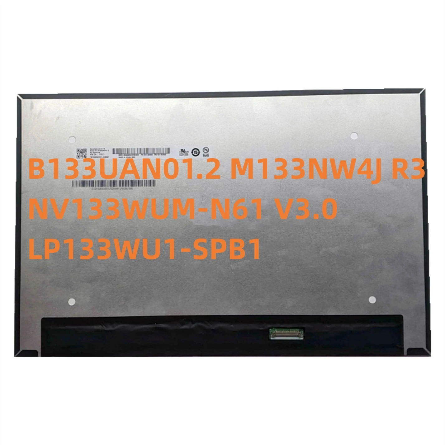 B133UAN01.2 M133NW4J R3 NV133WUM-N61 V3.0 LP133WU1-SPB1 13.3Inch Laptop Slim LCD Display For Lenovo ThinkPad X13 Gen 2 1920x1200