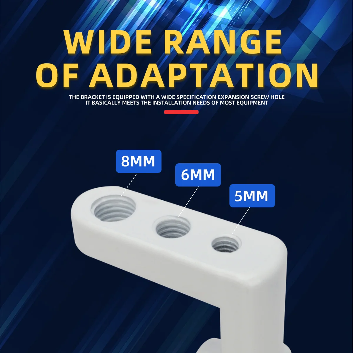 1pc Motorcycle Multi-function Mount Bracket Motorcycle Handlebar Extension Clamp Support Attachment Aluminum Alloy Black White image 3