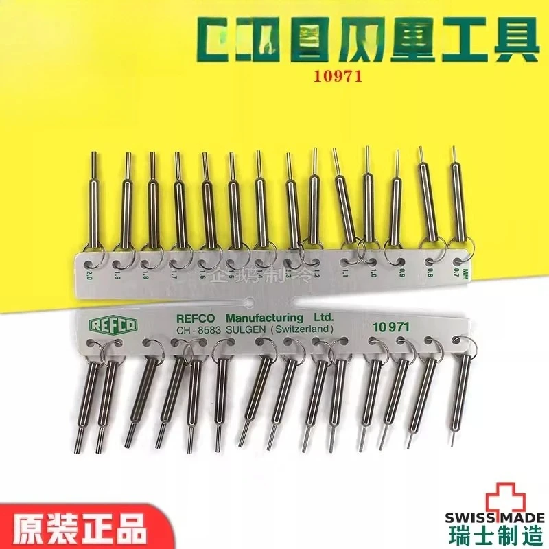 

Copper tube capillary inner diameter and outer diameter measuring tool for refrigeration and air conditioning