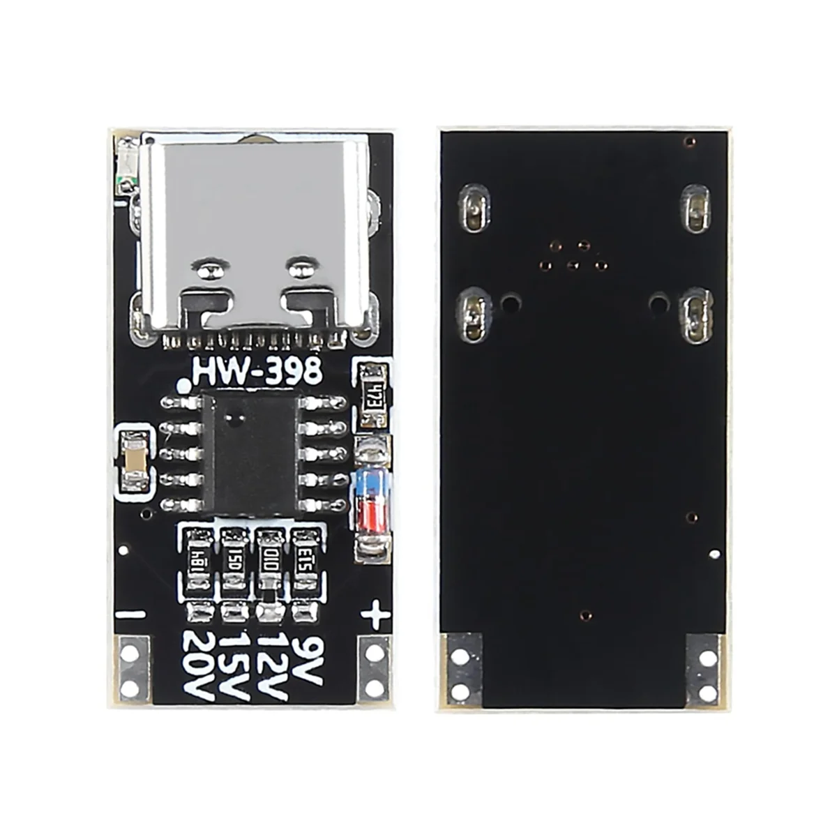 BNGF-4PCS USB-C PD Trigger Board Module PD/QC Decoy Board Fast Charge USB Type-C to 12VPower Delivery Boost Module