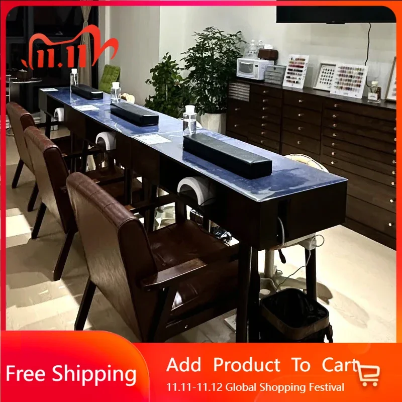 

Replica Makeup Nail Desk Storage Equipment Nail Tables Organizer Professionals Magazine Biurko Do Manicure Unique Furniture