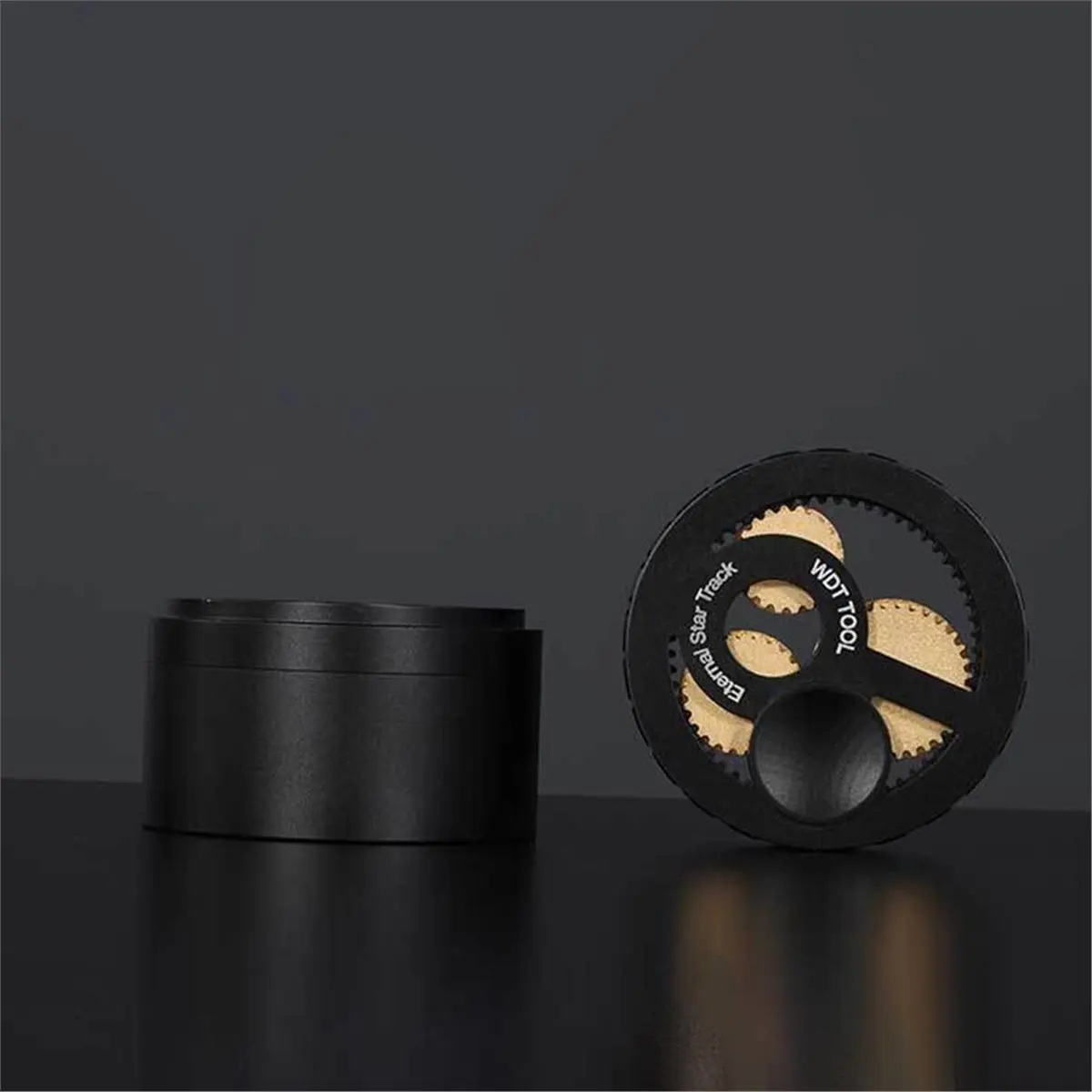 

Capable- Needle Type Coffee Distributor Compatible Coffee Tamper Space Aluminum & Stainless Steel Tamping Tool 58mm