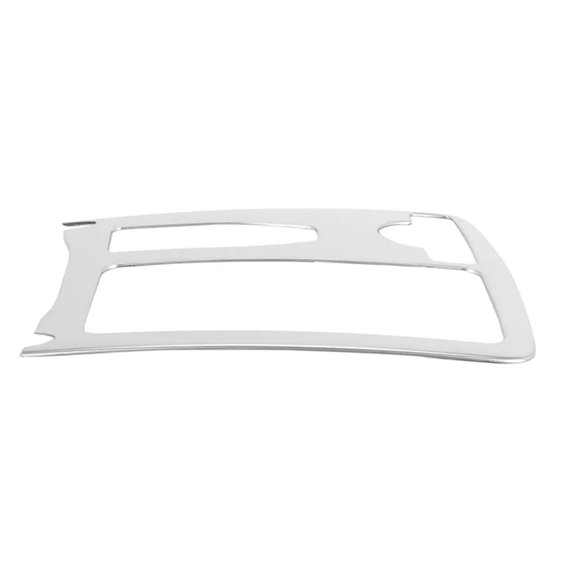 

3X Car Styling Interior Stainless Steel Sticker Water Cup Holder Panel Trim For Mercedes Benz C Class W204 2009-2014 Lhd