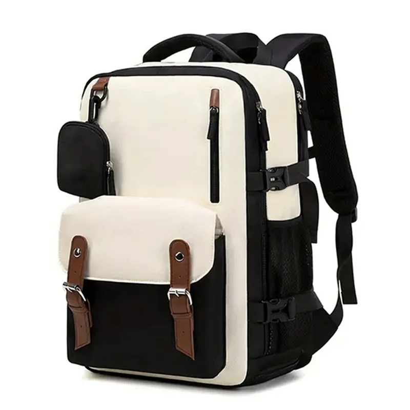

Large-capacity student backpack, travel business backpack, teacher backpack, business laptop bag, waterproof boarding case