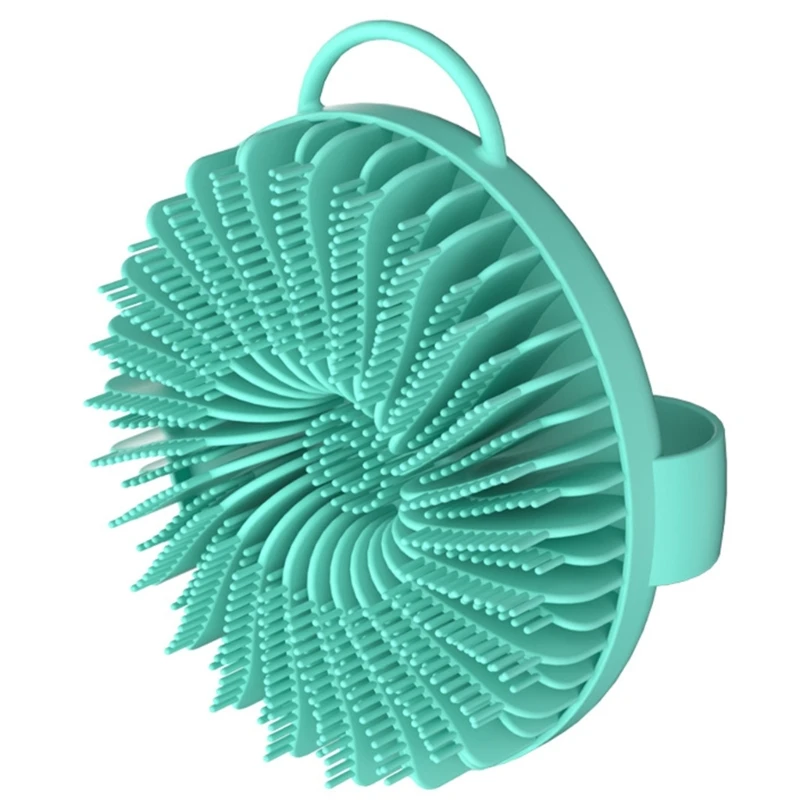 ซิลิโคน Body Scrubber Exfoliate Scrubber แปรงนวดแปรงอาบน้ำสำหรับ Home