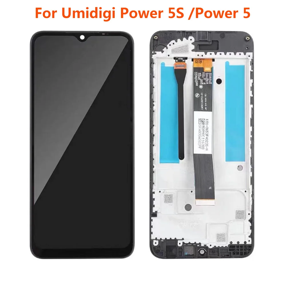 

6.53 Inch For UMIDIGI Power 5 LCD Power 5S LCD Display Touch Screen Digitizer Assembly Replacement Parts With Frame