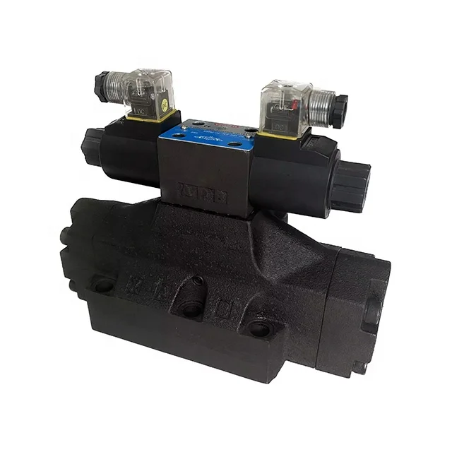 YUKEN Type DSHG-06 NG25 Cetop 8 Solenoid Pilot Operated Directional Control Valves