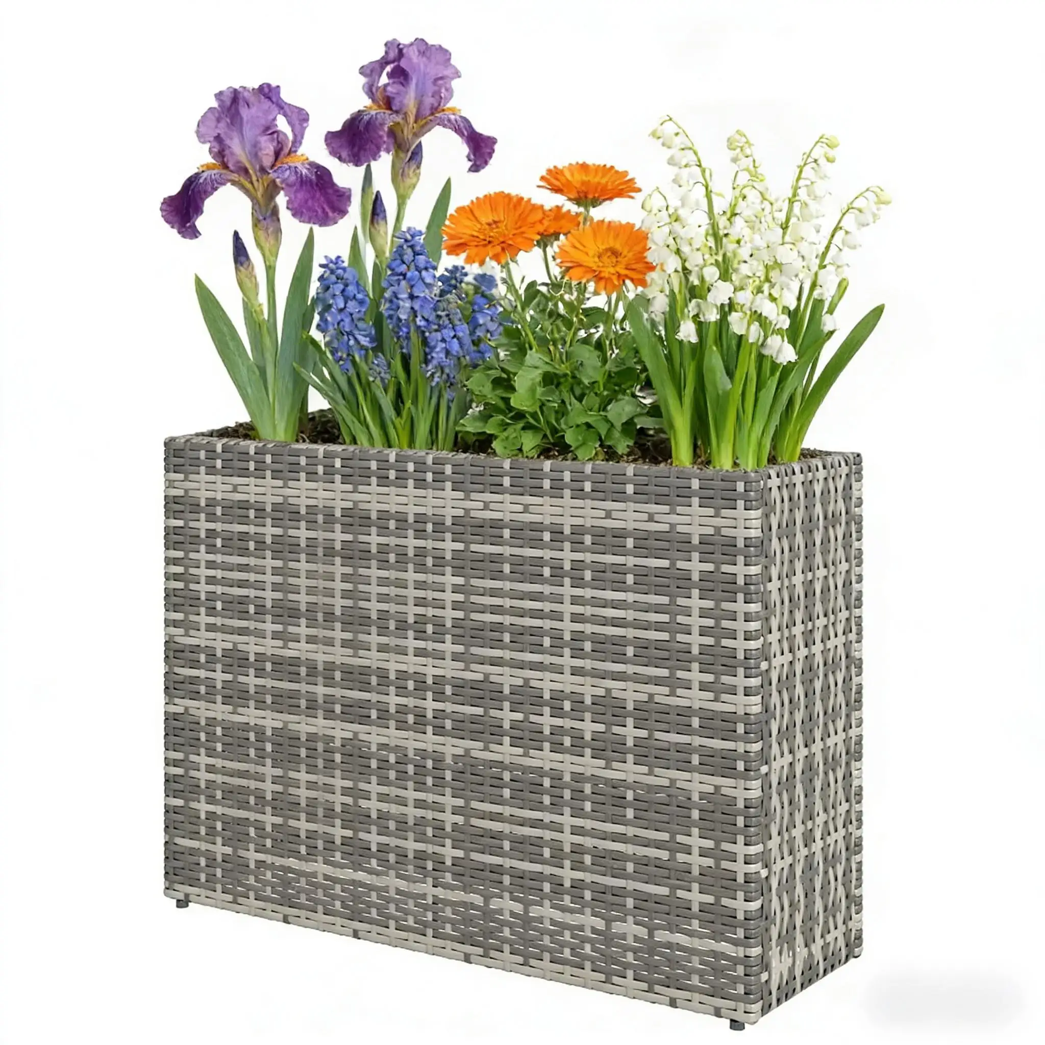 Patio Elevated Planter Box,Raised Garden Bed