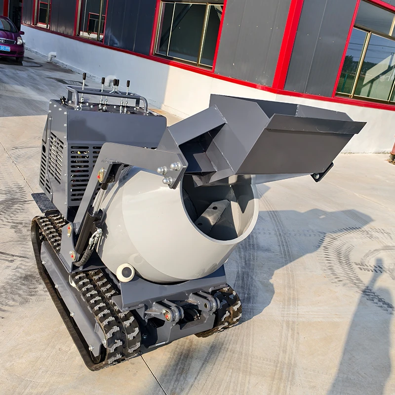 750kg Kompakter Raupenbetonmis – Concrete Mixer Machine Bewertung und Preis