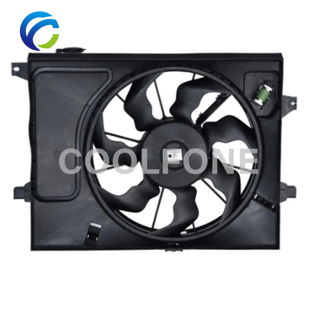 Electric Cooling Radiator Fan Assembly for KIA SOUL II 1.6 2.0 2013 2014 2015 2016 25380-B2000 25380B2000 25380-2k600 253802k600