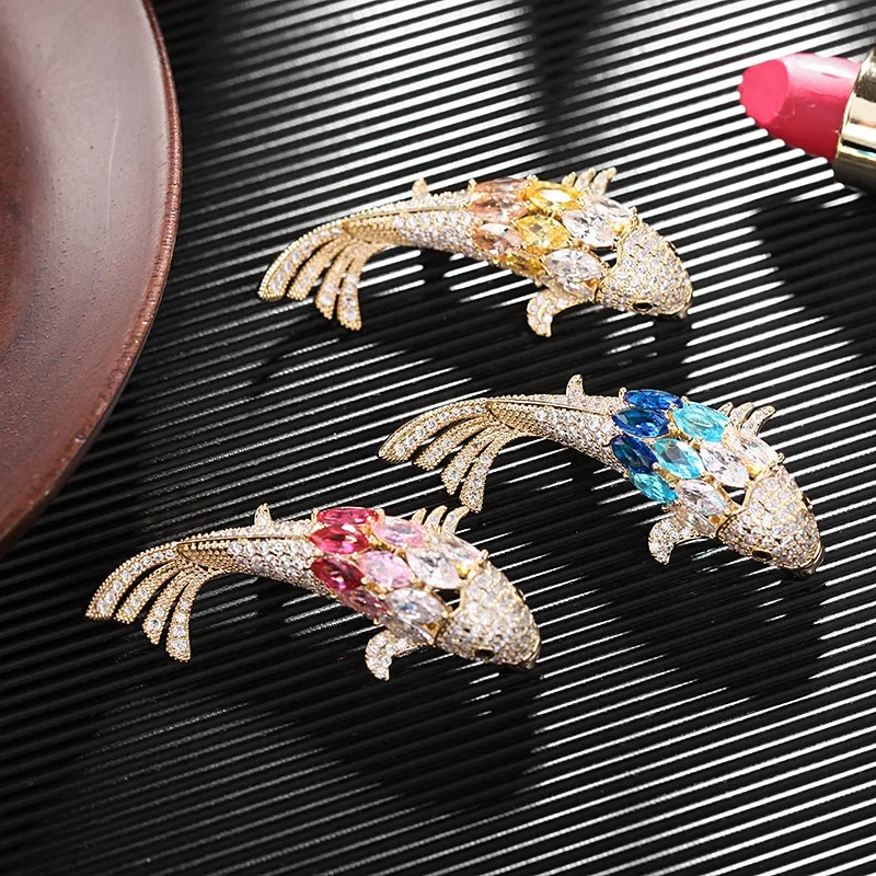 

High-end and innovative "Year Fish" from Japan and South Korea with a sense of design, personalized brooch and high-end corsage