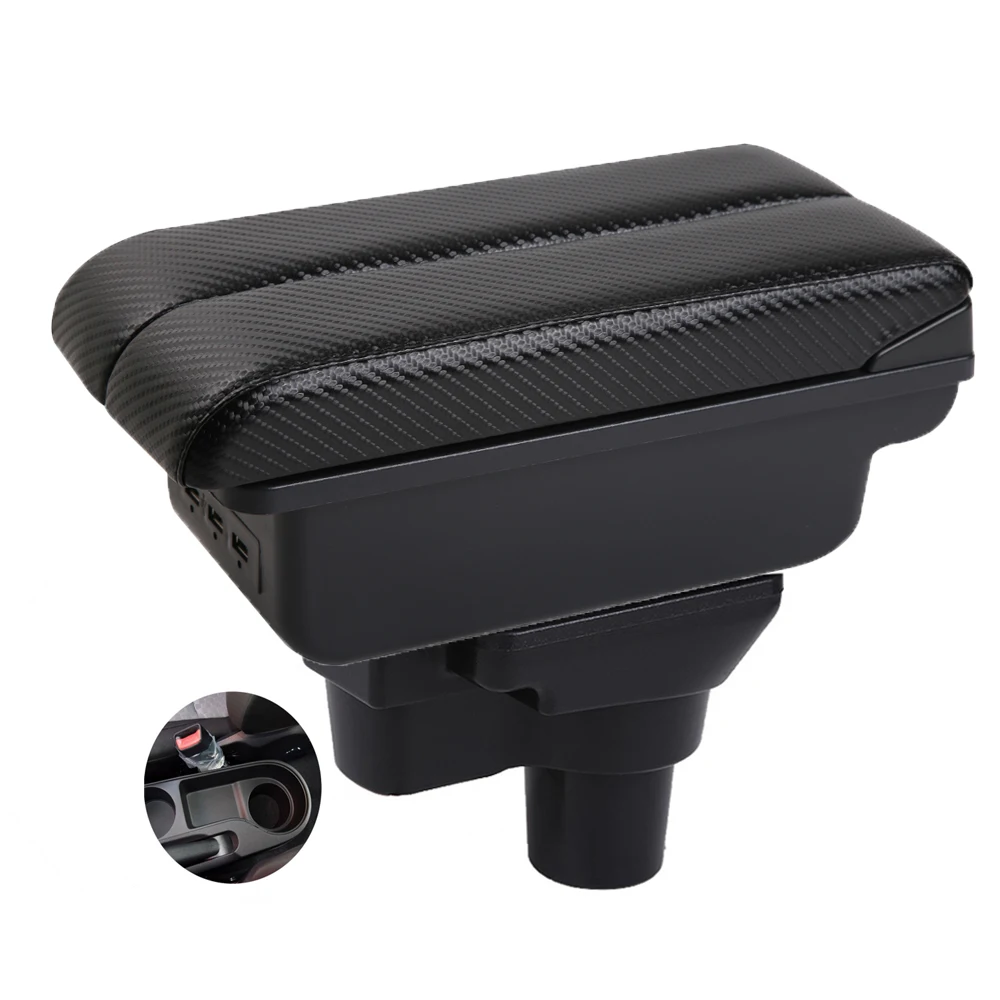 

Автомобильный подлокотник KIA Rio 4 Rio X-line Solaris 2 Accent Vern, чехол для хранения центральной консоли, опора для локтя водителя, подлокотник