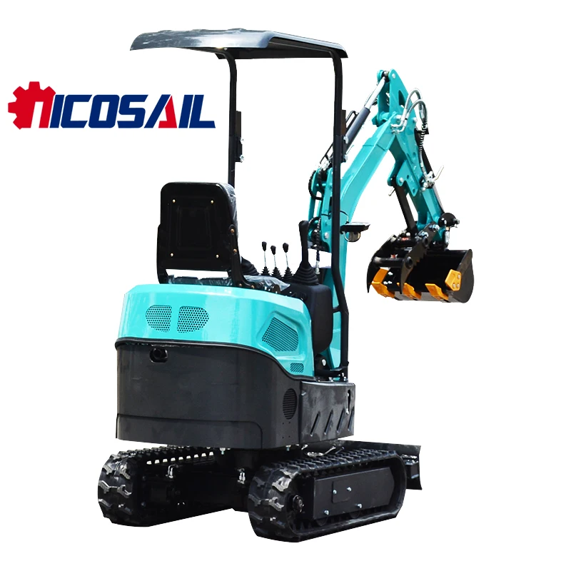 

New compact small hydraulic excavator 1.8 tons for sale 2025 model with flexible steering