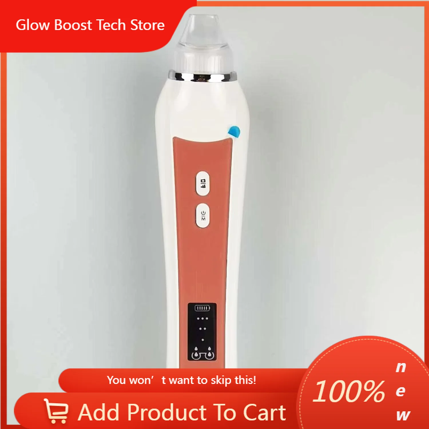 

NYSmart Library 2024 Latest Wifi Visual Facial Pore Cleaner 5MP 20X Magnification Blackhead Remover Vacuum Facial Cle