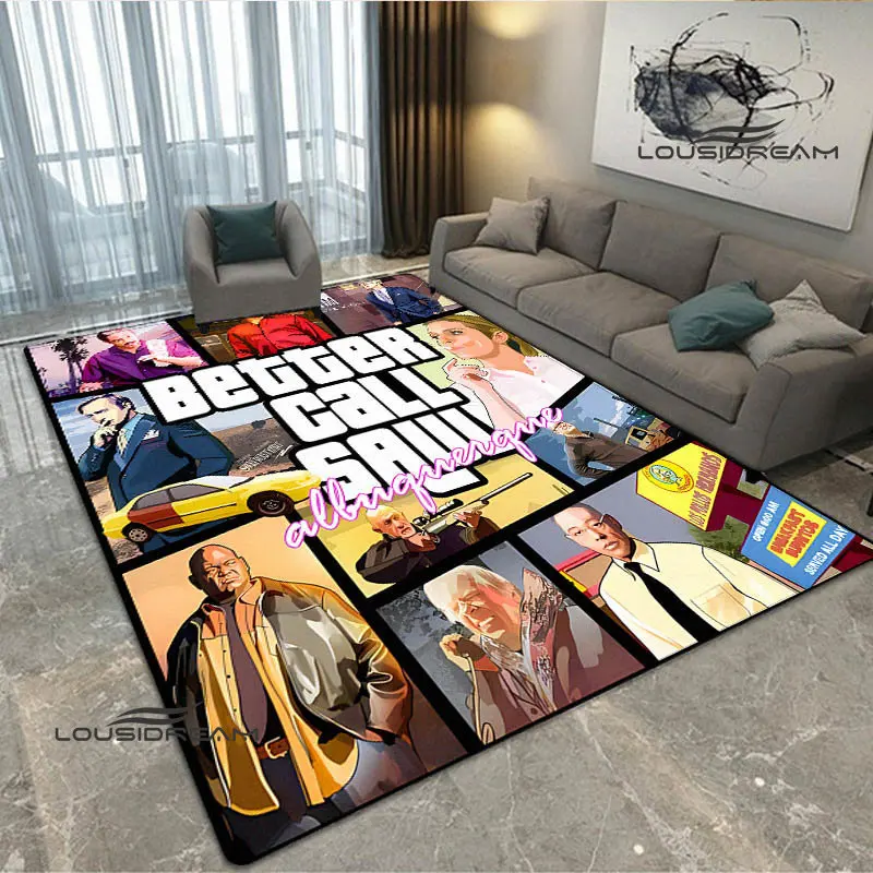 Better Call Saul Printed Carpet Non-Slip Carpets Fashion yoga cushion photography props room decor birthday gift