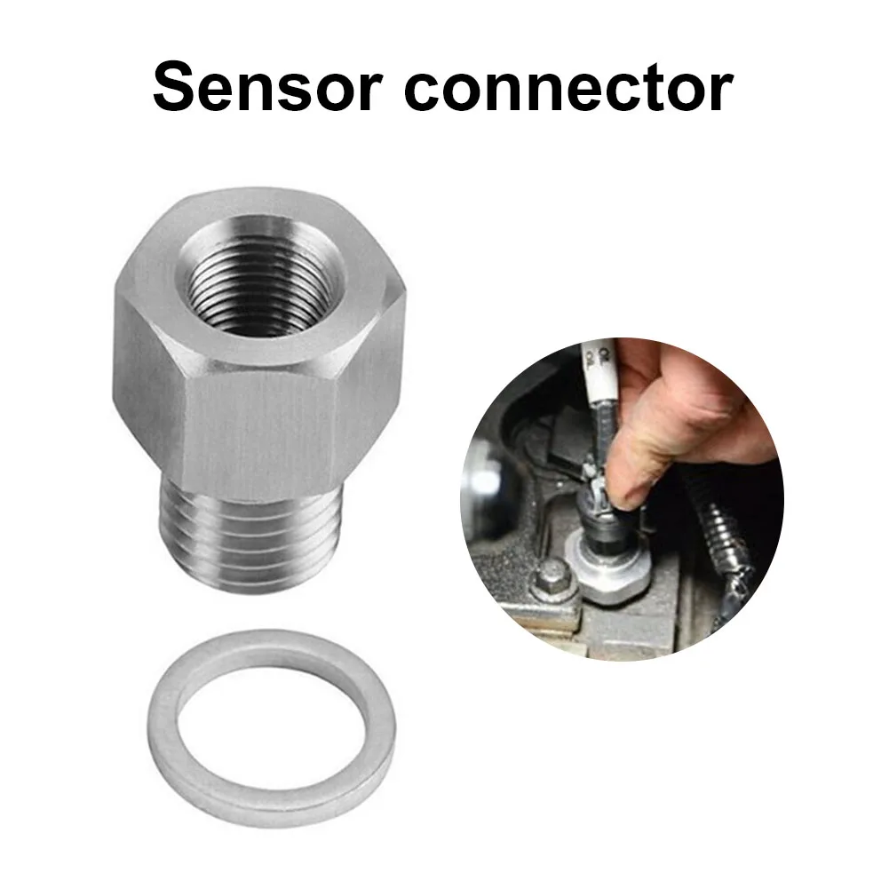 

Oil Pressure Sensor Adapter Male to NPT Female Car Oil Pressure Sensor Adapter Connector with Washer for LS Engine Swap