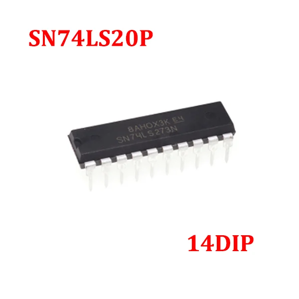 

10PCS/100PCS SN74LS20P SN74LS20 IC GATE NAND 2CH 4-INP 14DIP 100% New Original Gates & Inverters