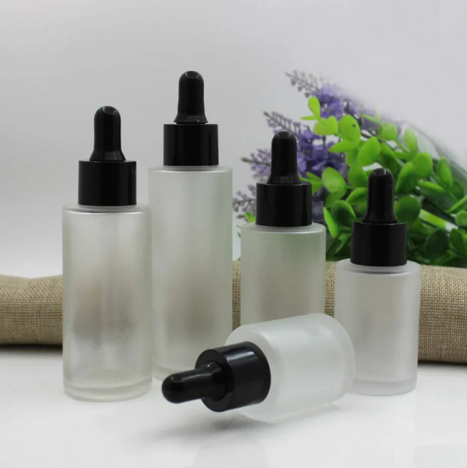 20ml30ml40ml50ml60ml glass dropper bottle lotion emulsion essential oil serum liquid toner toilet water skin cosmetic packing