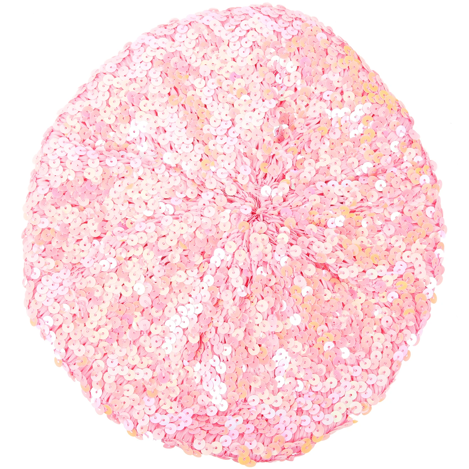 

Sparkling Sequin Beret Hat Shining Beanie Cap Fashionable Dance Party Glitter Berets Costume Sun Shade Women'S Vintage Cabbie