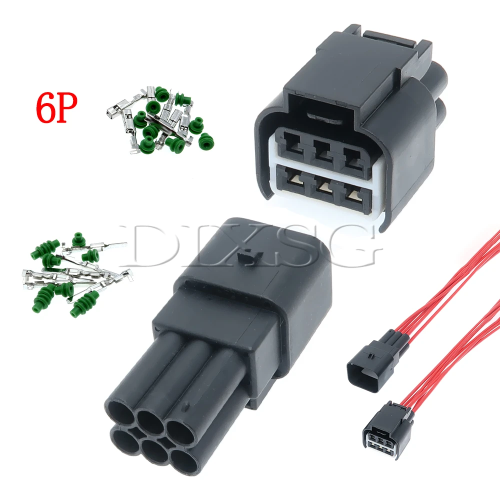 1 Set 6 Pin 936294-2 936257-2 Car Accessories Automotive Cable Harness Waterproof Connector Auto Parts