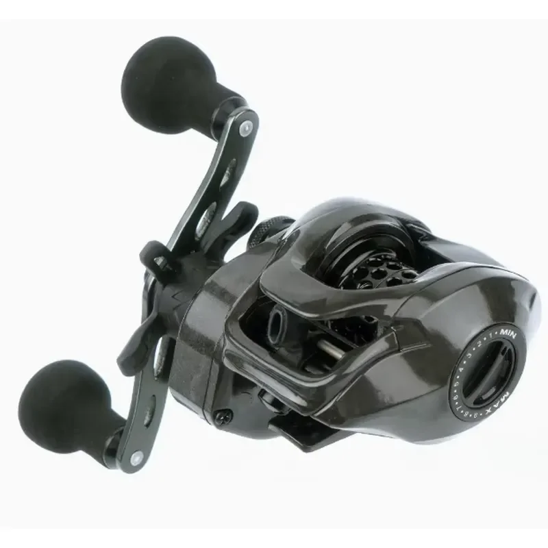 Ultra Light Carbon Fiber Baitcasting Reel 6.3:1 Gear Ratio Magnetic Brake Honeycomb Spool for Freshwater Bass River Fishing