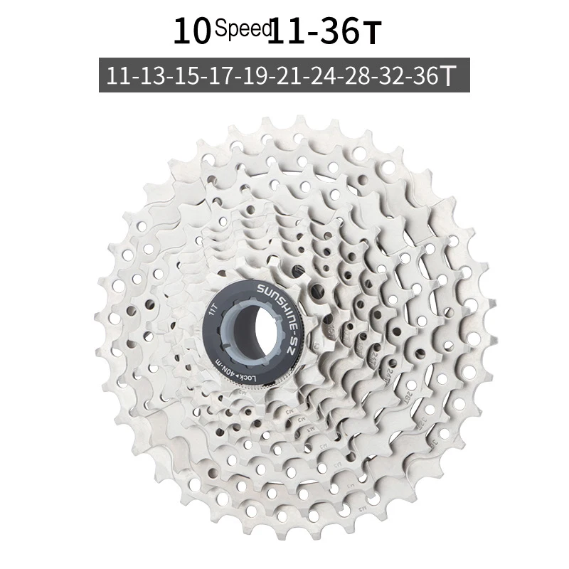 Variable Speed Road Bicycle Freewheel 8s 9s 10s 11s 12 Speed 11-23T 25T 28T 32T 34T 36T Steel Cassette Flywheel for Shimano SRAM