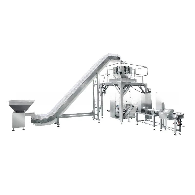 

Automatic vertical snack packaging machine, multi-head electronic scale, packaging machinery and equipment JT-520W