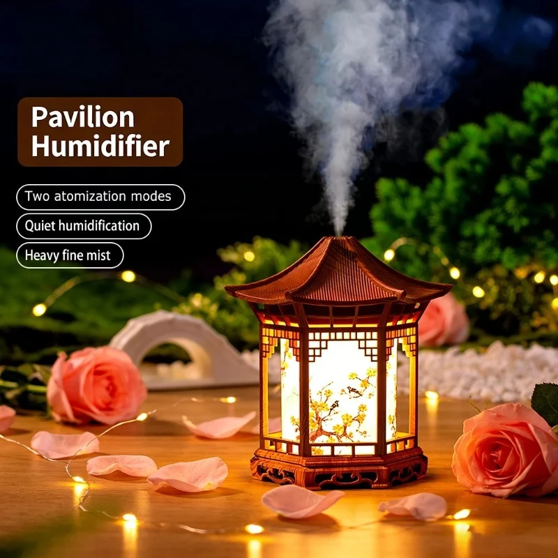 

New Pavilion Humidifier Household Mute Office Portable Water Replenishing Vehicle Mounted Double Spray Dormitory Moisturizer