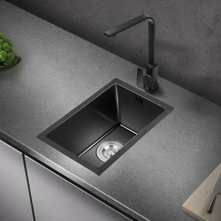 

Настраиваемая нано-кухня, маленькая раковина ручной работы, одинарная раковина, раковина для овощей из нержавеющей стали, под столешницей, мини-барный остров