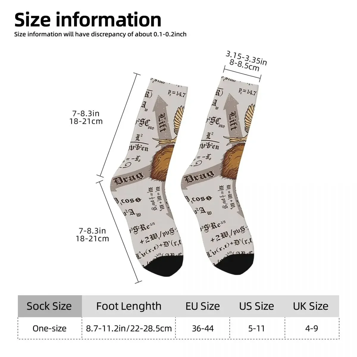 A Simple Question Of Weight Ratios Socks Harajuku Super Soft Stockings All Season Long Socks for Unisex Birthday Present