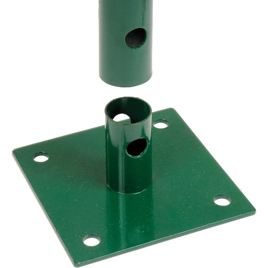 Rack de bicicleta ondulado de 68 L com montagem Fange contém até 7 bicicletas em aço revestido em pó com acabamento verde Rack de bicicleta comercial durável ideal