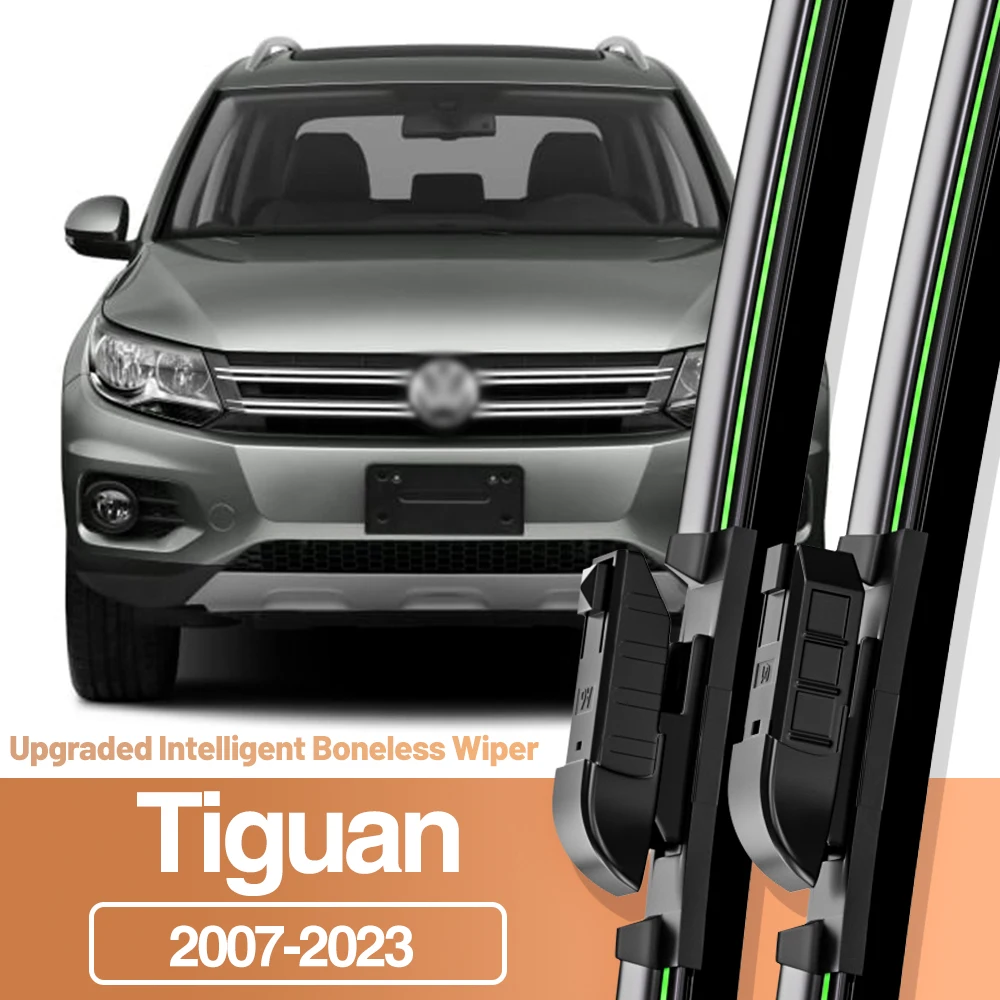 

2pcs For VW Tiguan 2007-2023 Front Windshield Wiper Blades Windscreen Window Accessories 2008 2012 2013 2014 2015 2016 2018 2020