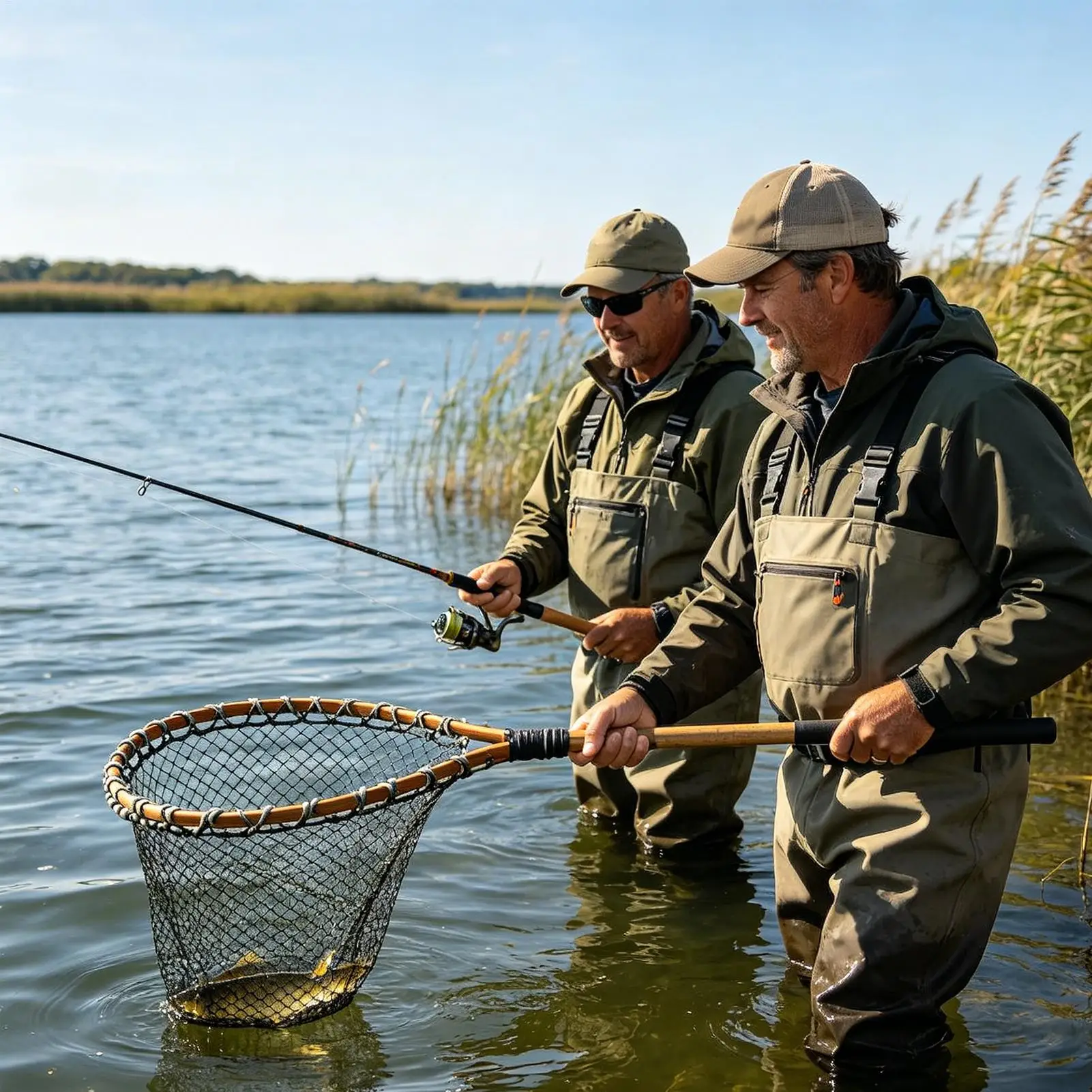 Hochfeste Nylon-Fischernetz-Maschen, handgewebte Falle für Teich, Aquarium, Boot, Forelle, Kajak, Salzwasser, Wurfnetz-Zubehör ﻿
