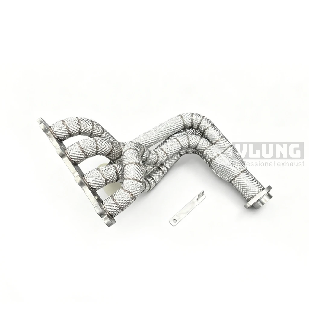 Equal‑Length Insulated Stainless Steel High Performance Exhaust Manifold Header Collector For Lotus Elise S3 1.8T 2010‑2021
