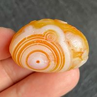 Natural Sardonyx Agate Alxa Gobi Eye Mineral Specimen Energy Crystal Chakra Reiki Healing Stone Garden Home Decor Gift