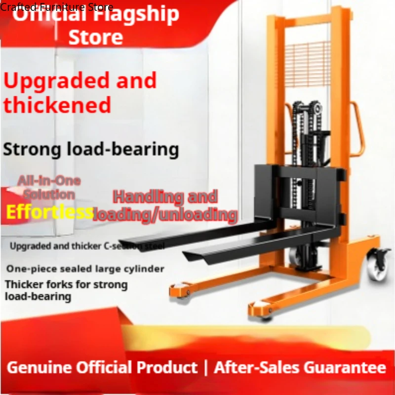 Warehouse Forklift Truck Logistics Manual Hydraulic Forklift Truck Durable Commercial Furniture Carrello Elevatore ZY60CC